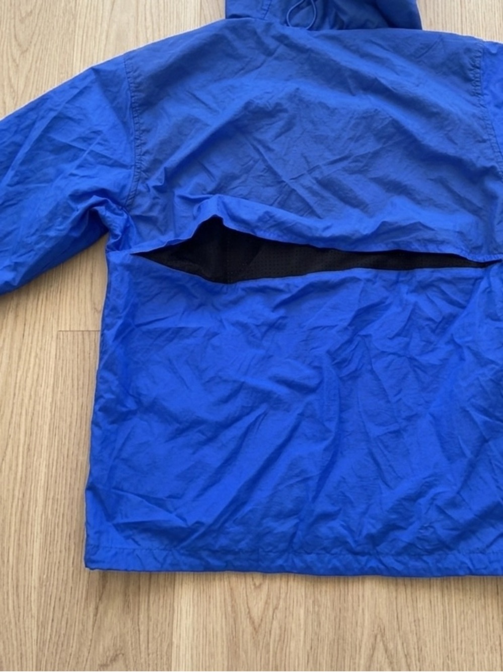 ALO Yoga Repeat Running Jacket Men’s Electric Blue Windbreaker Jacket Hoodie - Picture 3 of 8